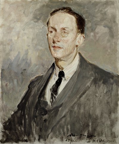 Portrait de Jean Giraudoux (1882-1944) 1924 - Jacques Emile Blanche